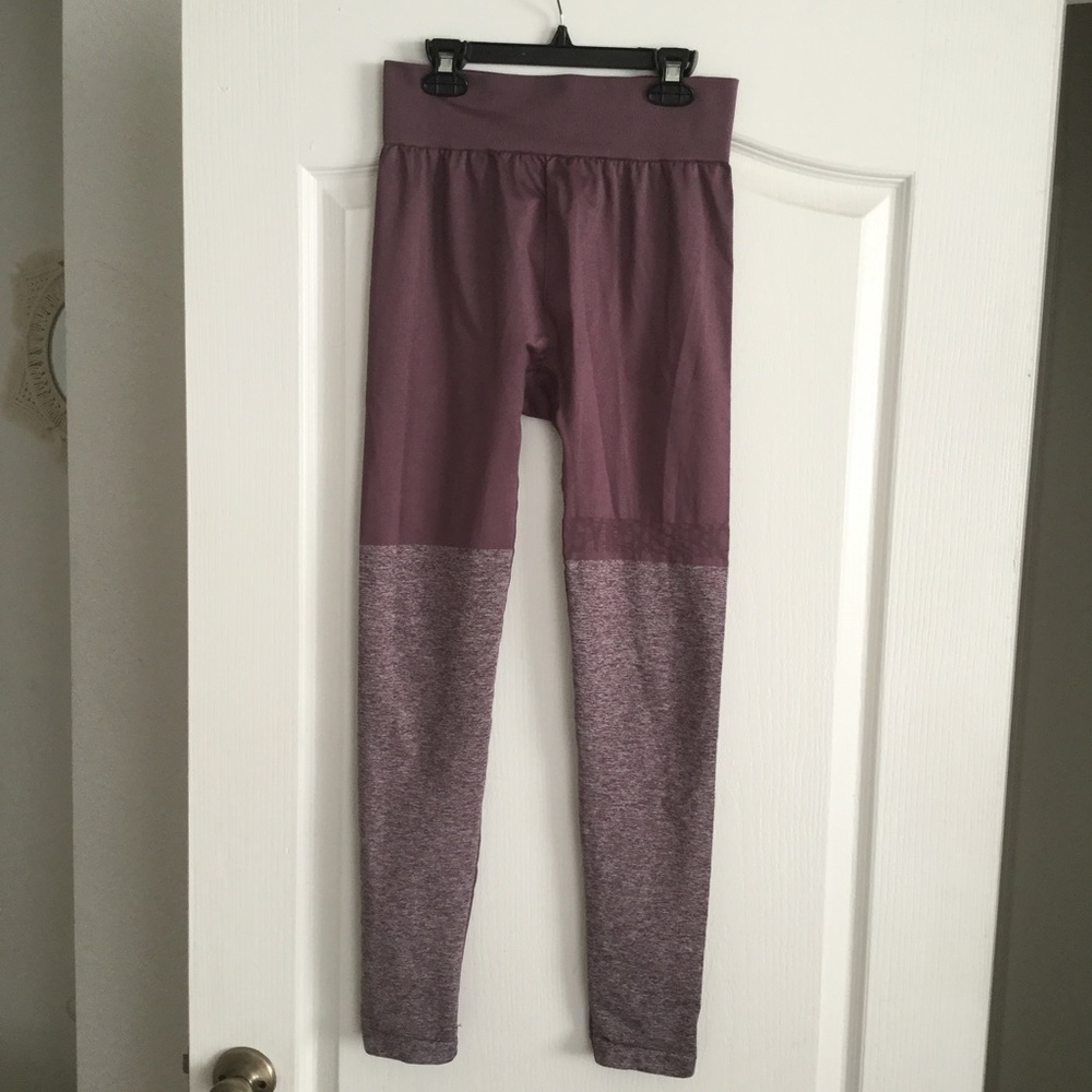 Gymshark two tone seamless leggings